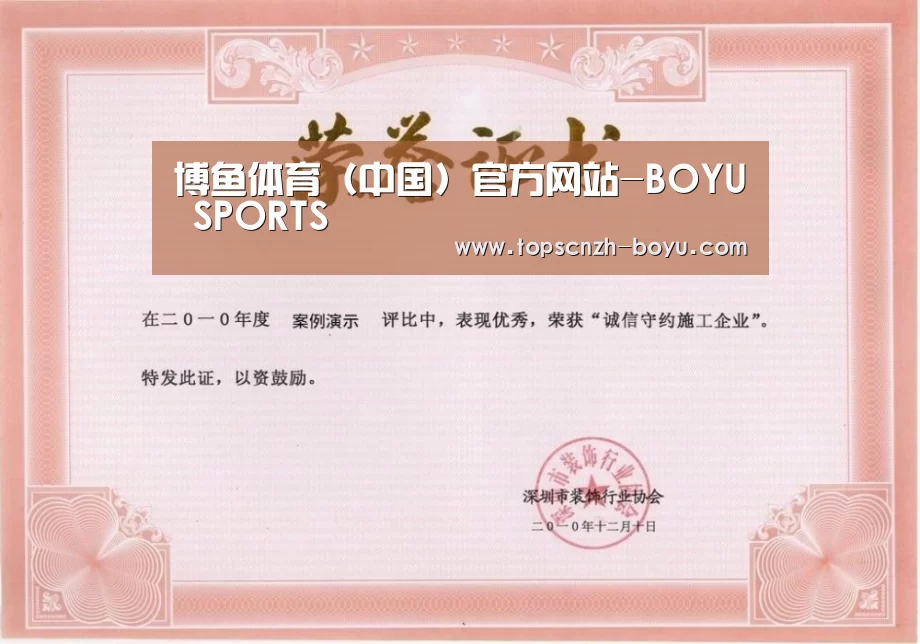 荣誉证书一(图1)